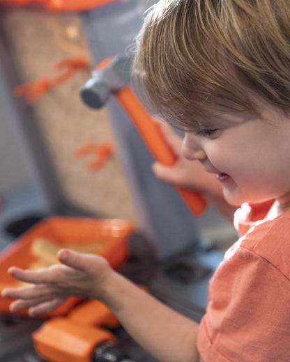 Step2 Handyman Workbench-Pretend & Play Toy-Includes 30+ Pieces Tool Set-Promotes Imaginative Play-36M+