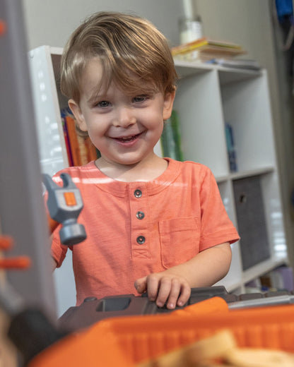 Step2 Handyman Workbench-Pretend & Play Toy-Includes 30+ Pieces Tool Set-Promotes Imaginative Play-36M+
