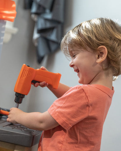 Step2 Handyman Workbench-Pretend & Play Toy-Includes 30+ Pieces Tool Set-Promotes Imaginative Play-36M+
