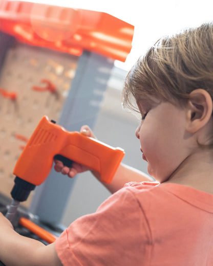 Step2 Handyman Workbench-Pretend & Play Toy-Includes 30+ Pieces Tool Set-Promotes Imaginative Play-36M+