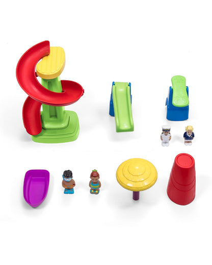 Step2 Fiesta Cruise Sand & Water Activity Centre & Table-Boat Themed Dual Play Zones-Promotes Sensory Play-24M+