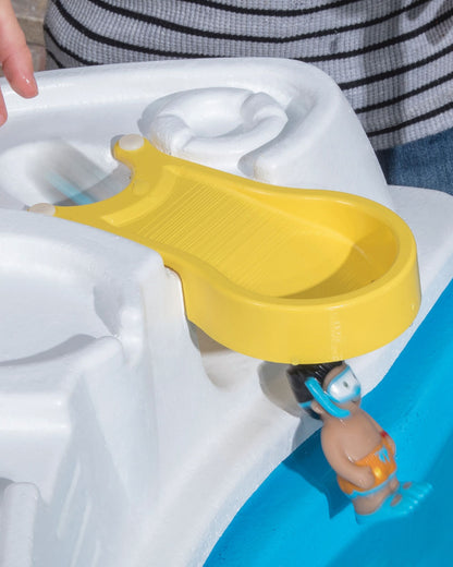 Step2 Fiesta Cruise Sand & Water Activity Centre & Table-Boat Themed Dual Play Zones-Promotes Sensory Play-24M+