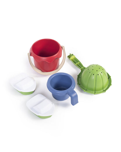 Step2 Naturally Playful Splashway Canal Table-Outdoor Toys-Boat Track Play with Flowing Waterways-Enhances Motor Skills-12M+