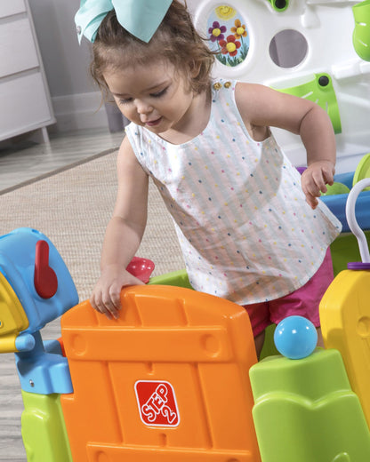 Step2 Toddler Corner Playhouse Activity Centre-Ball Maze Wall Play & Interactive Dutch Door Mailbox-12M+