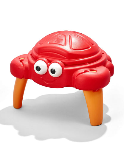 Step2 Crabbie Sand Table-Outdoor Toys-Includes 4 Piece Accessory Set-Encourages Tactile Exploration-18M+