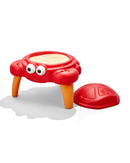 Step2 Crabbie Sand Table-Outdoor Toys-Includes 4 Piece Accessory Set-Encourages Tactile Exploration-18M+