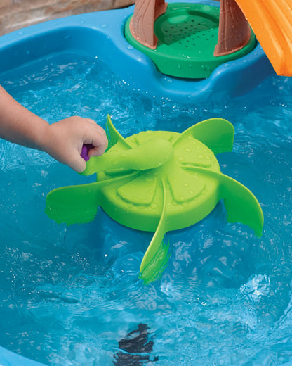Step2 Duck Pond Water Table With Spinners & Launch Pad-Outdoor Toy-Promotes Sensory Play-Water & Splash Toy-18M+