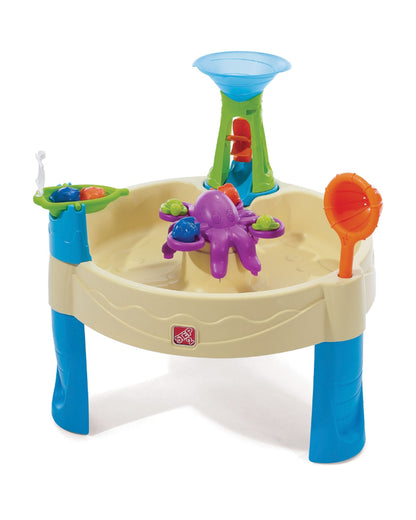 Step2 Wild Whirlpool Water Table-Outdoor Toy-Spinning & Floating Play-Promotes Sensory Skills-18M+