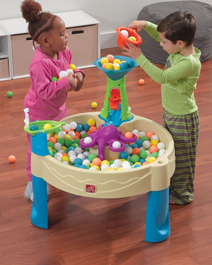 Step2 Wild Whirlpool Water Table-Outdoor Toy-Spinning & Floating Play-Promotes Sensory Skills-18M+