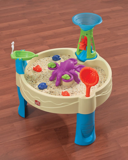 Step2 Wild Whirlpool Water Table-Outdoor Toy-Spinning & Floating Play-Promotes Sensory Skills-18M+