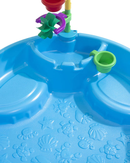 Step2 Play & Shade Pool-Outdoor Toy-Two Molded Seats with Textured Non‑Slip Bottom-Perfect For Outdoor Splashing-24M+