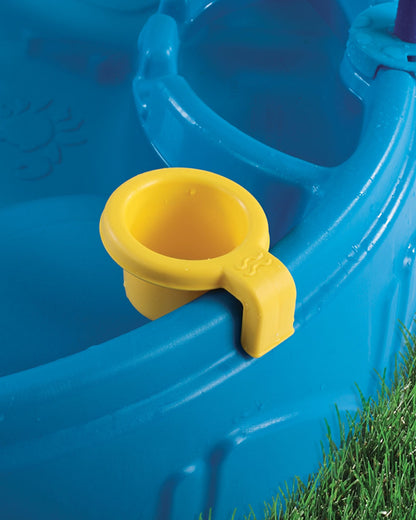 Step2 Play & Shade Pool-Outdoor Toy-Two Molded Seats with Textured Non‑Slip Bottom-Perfect For Outdoor Splashing-24M+