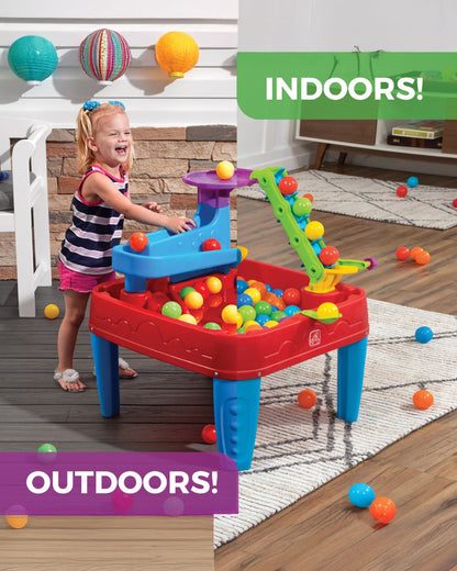 Step2 STEM Discovery Ball Activity Centre & Table-Ramp & Funnel System for Cause & Effect Learning-24M+