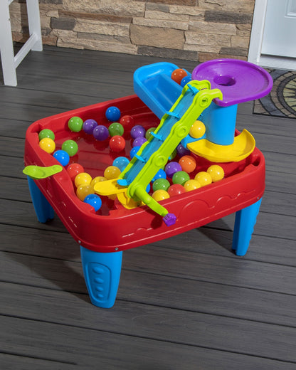 Step2 STEM Discovery Ball Activity Centre & Table-Ramp & Funnel System for Cause & Effect Learning-24M+