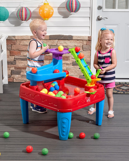 Step2 STEM Discovery Ball Activity Centre & Table-Ramp & Funnel System for Cause & Effect Learning-24M+