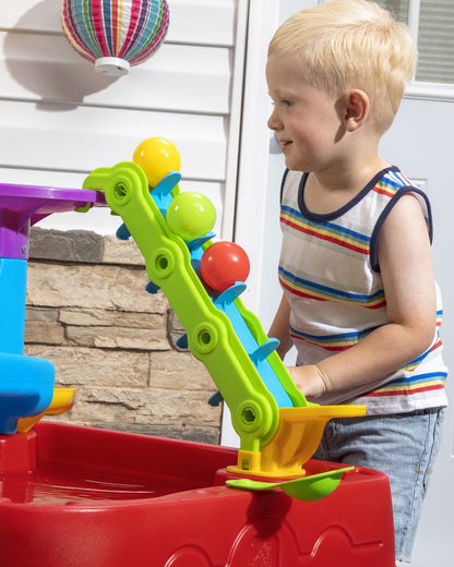 Step2 STEM Discovery Ball Activity Centre & Table-Ramp & Funnel System for Cause & Effect Learning-24M+
