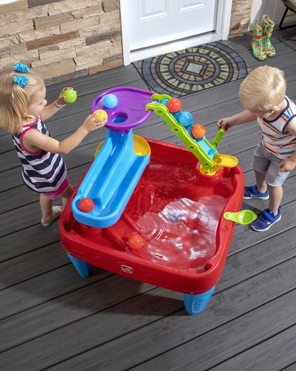 Step2 STEM Discovery Ball Activity Centre & Table-Ramp & Funnel System for Cause & Effect Learning-24M+