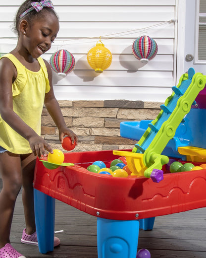 Step2 STEM Discovery Ball Activity Centre & Table-Ramp & Funnel System for Cause & Effect Learning-24M+