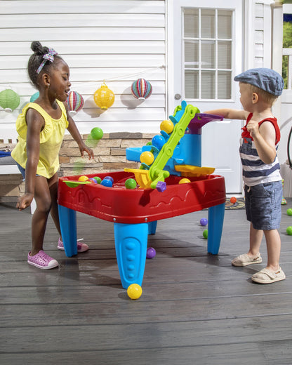 Step2 STEM Discovery Ball Activity Centre & Table-Ramp & Funnel System for Cause & Effect Learning-24M+