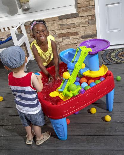 Step2 STEM Discovery Ball Activity Centre & Table-Ramp & Funnel System for Cause & Effect Learning-24M+