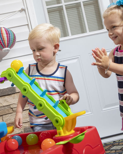 Step2 STEM Discovery Ball Activity Centre & Table-Ramp & Funnel System for Cause & Effect Learning-24M+