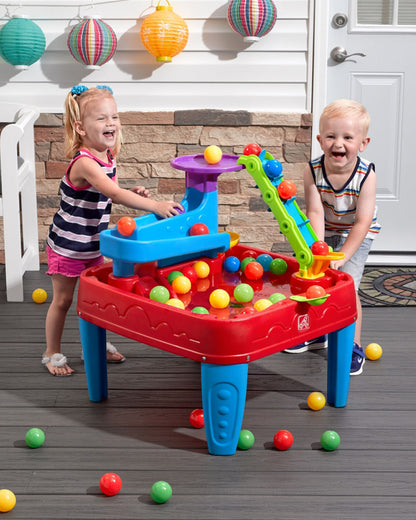 Step2 STEM Discovery Ball Activity Centre & Table-Ramp & Funnel System for Cause & Effect Learning-24M+