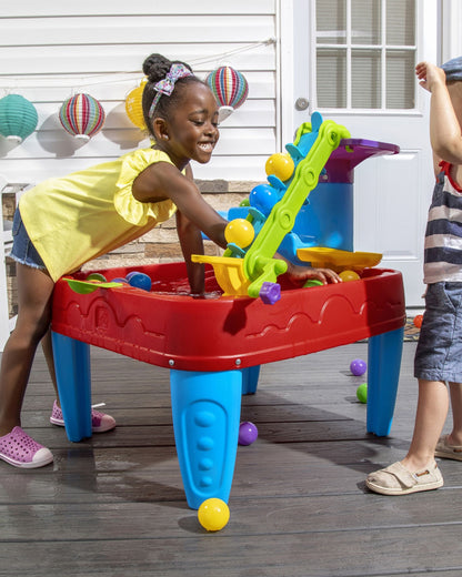 Step2 STEM Discovery Ball Activity Centre & Table-Ramp & Funnel System for Cause & Effect Learning-24M+