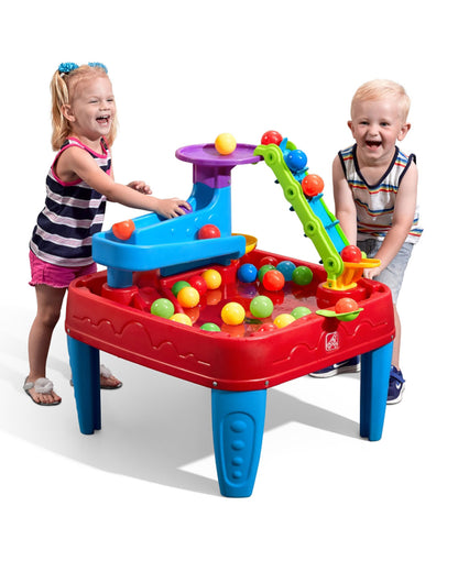 Step2 STEM Discovery Ball Activity Centre & Table-Ramp & Funnel System for Cause & Effect Learning-24M+