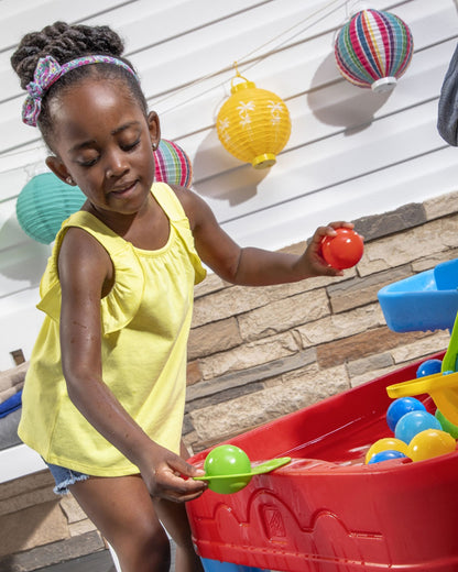 Step2 STEM Discovery Ball Activity Centre & Table-Ramp & Funnel System for Cause & Effect Learning-24M+