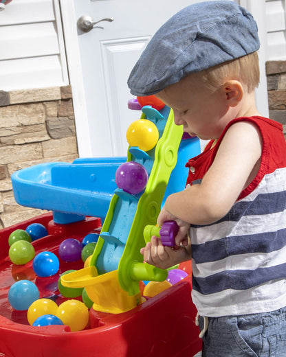 Step2 STEM Discovery Ball Activity Centre & Table-Ramp & Funnel System for Cause & Effect Learning-24M+