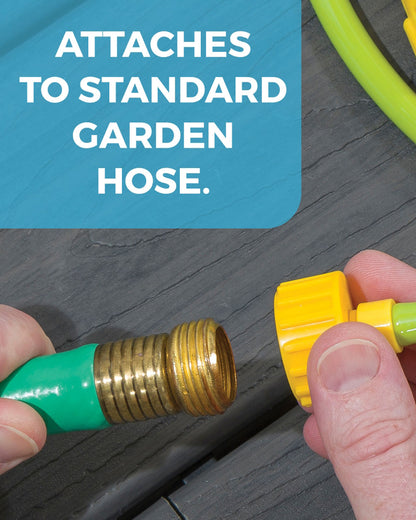 Step2 Waterpark Arcade-Outdoor Toy-Hose Connected Water Blaster With Multi Target Splash Wall & Spill Bucket-36M+