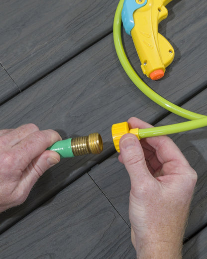 Step2 Waterpark Arcade-Outdoor Toy-Hose Connected Water Blaster With Multi Target Splash Wall & Spill Bucket-36M+