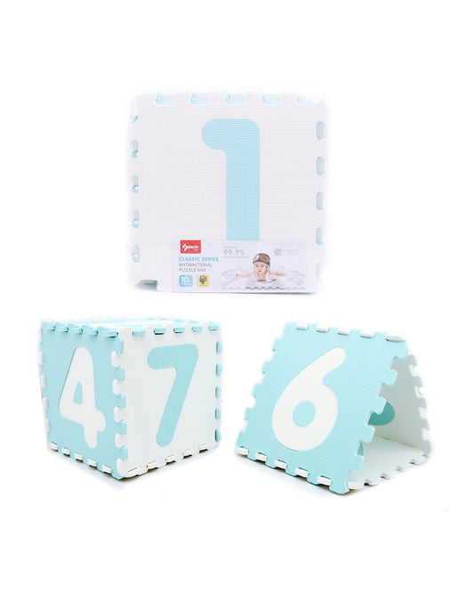 Sunta Anti Bacterial Number Puzzle Playmat-Soft EVA Foam With Interlocking Design-10M+