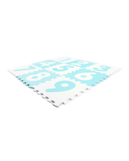 Sunta Anti Bacterial Number Puzzle Playmat-Soft EVA Foam With Interlocking Design-10M+