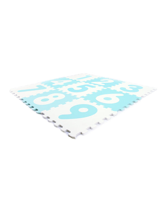 Sunta Anti Bacterial Number Puzzle Playmat-Soft EVA Foam With Interlocking Design-10M+