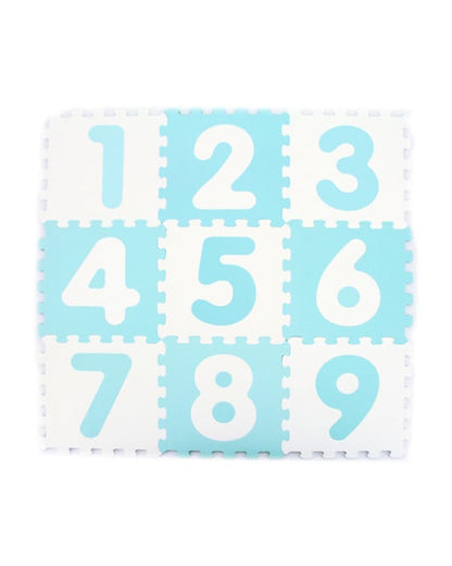 Sunta Anti Bacterial Number Puzzle Playmat-Soft EVA Foam With Interlocking Design-10M+