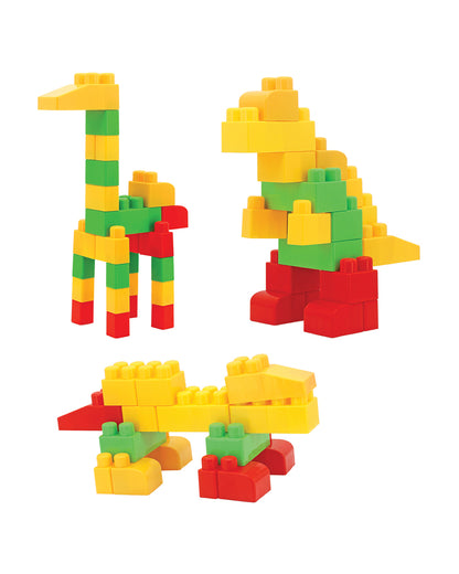 Sunta XXL Building Blocks-42 Extra Large ABS Bricks with Round Edges-Boosts Creativity & Motor Skills-18M+