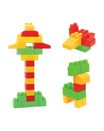 Sunta XXL Building Blocks-42 Extra Large ABS Bricks with Round Edges-Boosts Creativity & Motor Skills-18M+