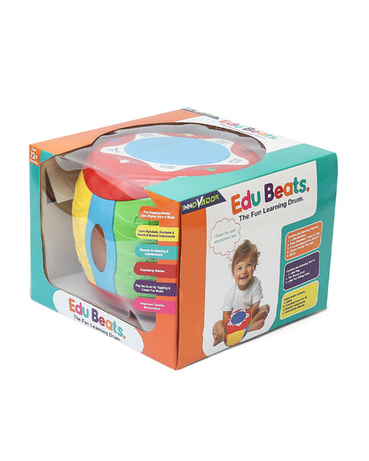 Innovador Edu Beats-Musical Toy-Fun Learning Drum With Learn Rhyme & Music Modes-12M+