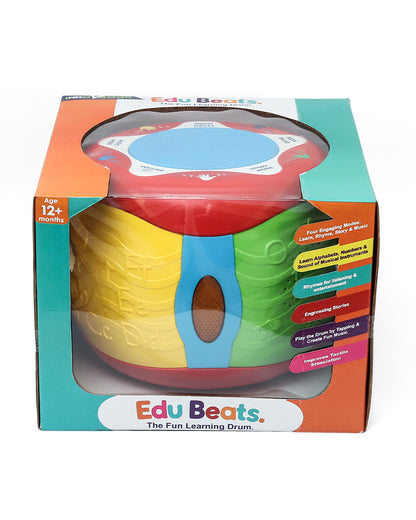 Innovador Edu Beats-Musical Toy-Fun Learning Drum With Learn Rhyme & Music Modes-12M+