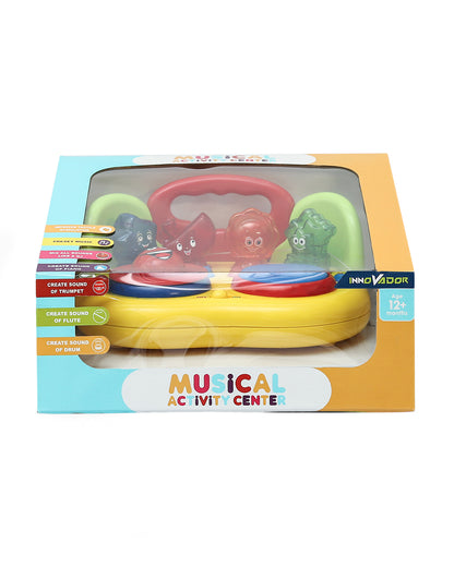 Innovador Musical Activity Centre Toy-Assorted-Adjustable Tempo & Multi Instrument Jam Function-12M+