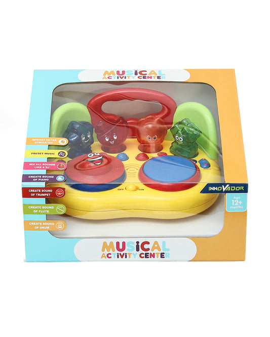 Innovador Musical Activity Centre Toy-Assorted-Adjustable Tempo & Multi Instrument Jam Function-12M+