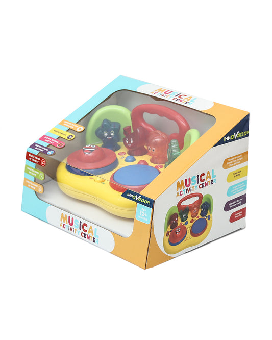 Innovador Musical Activity Centre Toy-Assorted-Adjustable Tempo & Multi Instrument Jam Function-12M+