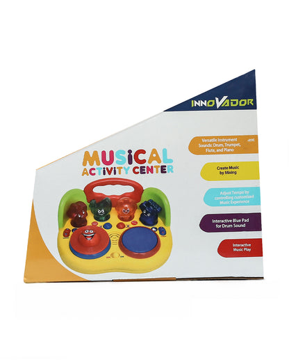 Innovador Musical Activity Centre Toy-Assorted-Adjustable Tempo & Multi Instrument Jam Function-12M+