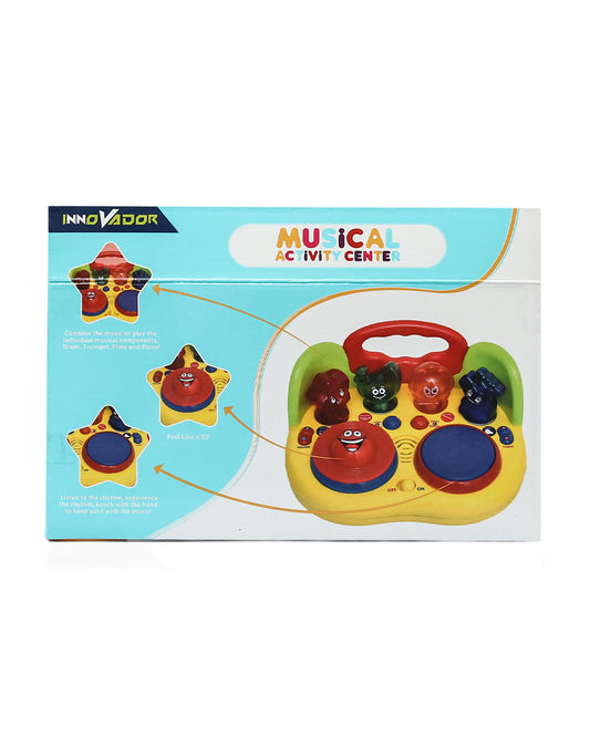 Innovador Musical Activity Centre Toy-Assorted-Adjustable Tempo & Multi Instrument Jam Function-12M+