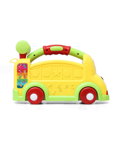 Innovador Musical Bus Toy-Assorted-Pop Up Animal Characters & Musical Sound Modes-Hammer Tap Cause And Effect Play-12M+