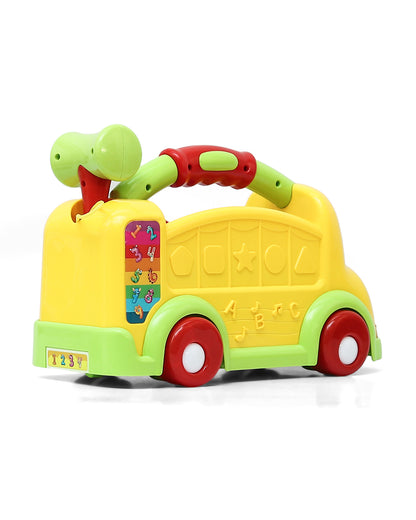 Innovador Musical Bus Toy-Assorted-Pop Up Animal Characters & Musical Sound Modes-Hammer Tap Cause And Effect Play-12M+