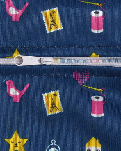 Polka Tots Waterproof & Reusable Baby Wet Bag-With Zipper-Mix
