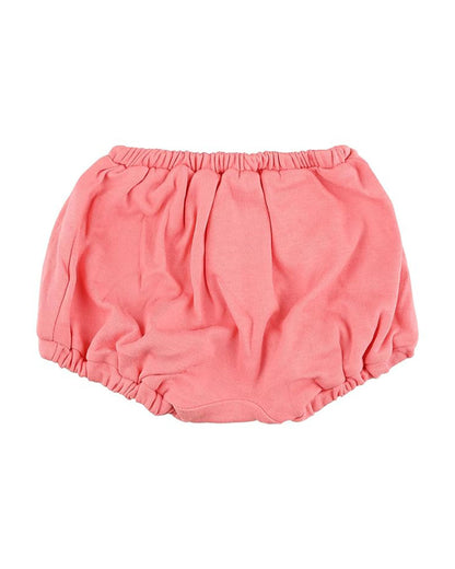 nuluv Peach Pink & White Bloomers-Printed-Cotton-Pack of 2-For Infants