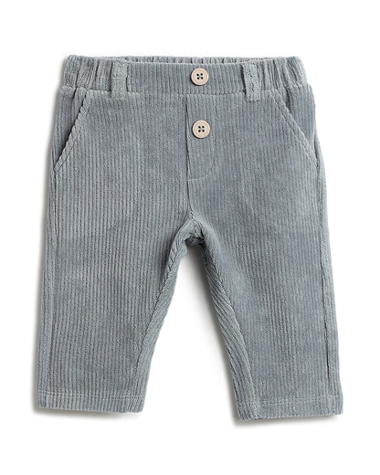 Chicco Beige & Grey Sweatshirt & Jeans Set-Boat Appliqued-For Infants